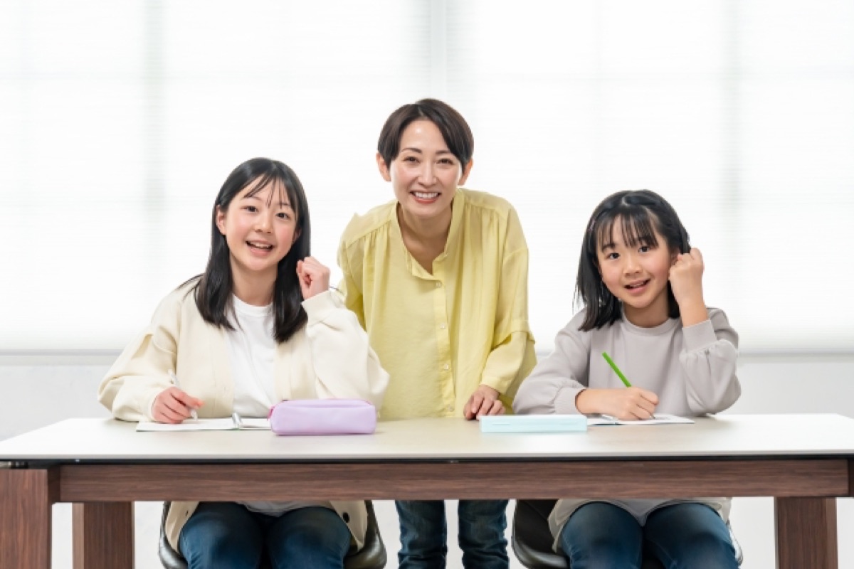 兄弟同時指導の様子